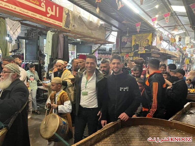 جمعية HELP DUNYA والجالية الفلسطينية في بريمن الألمانية تفتتحان (سوق رمضان ٢٠٢٢) في مخيم عين الحلوة
